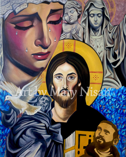 Sacred Art Collage