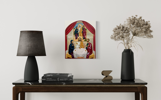 The Road to Emmaus Icon