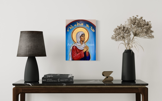 Virgin Mary Under the Cross - Icon